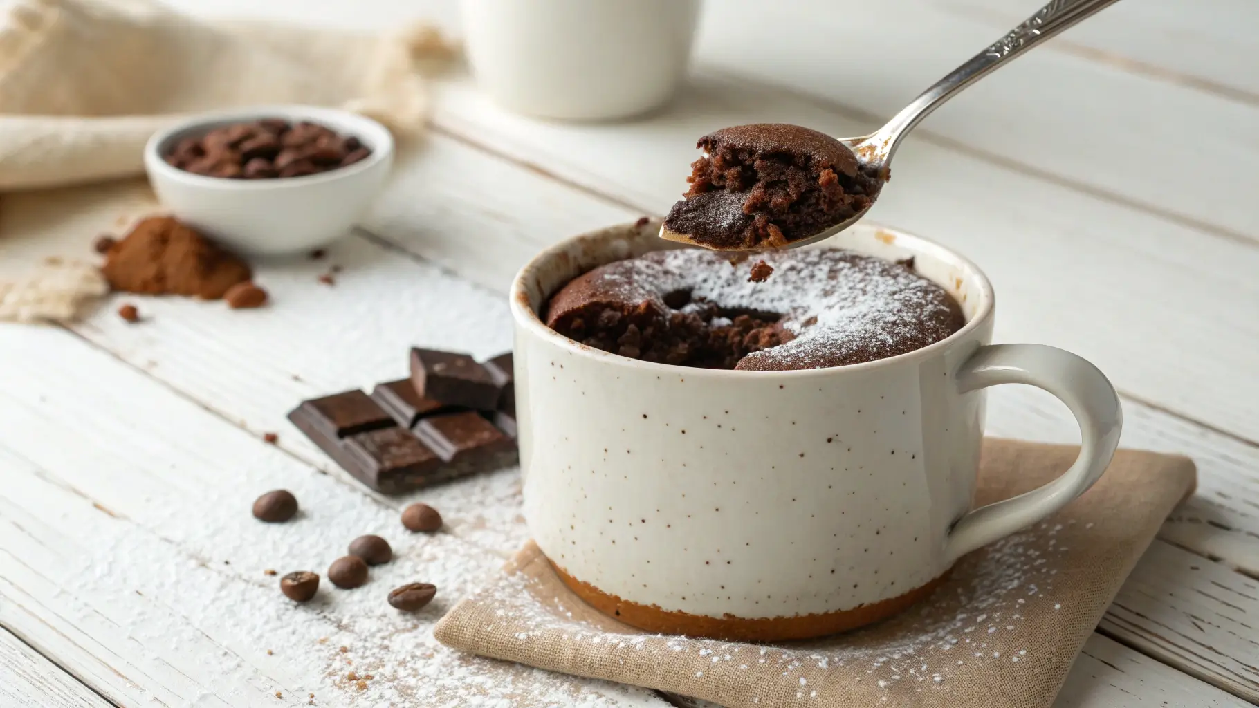 Easy Chocolate Lava Mug Cake