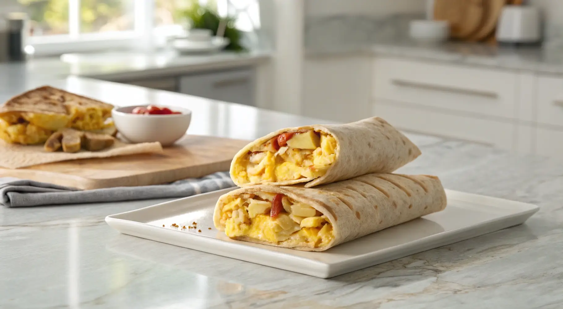 Make-Ahead Freezer Breakfast Burritos
