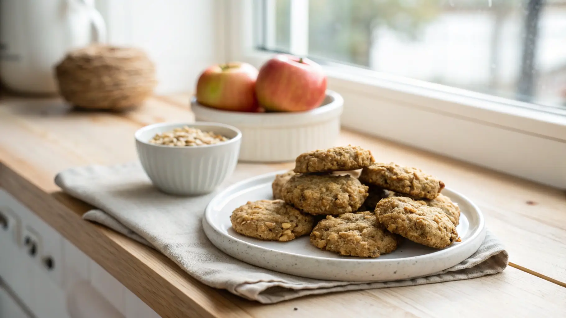 Healthy Apple Cookies