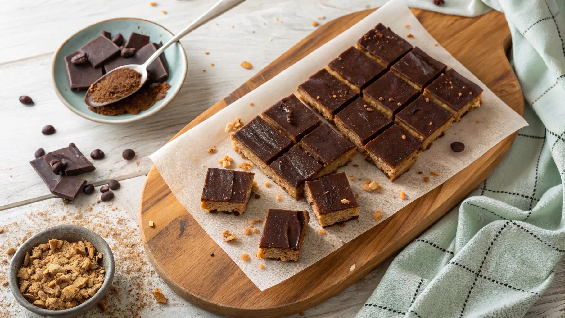 No-Bake Peanut Butter Bars
