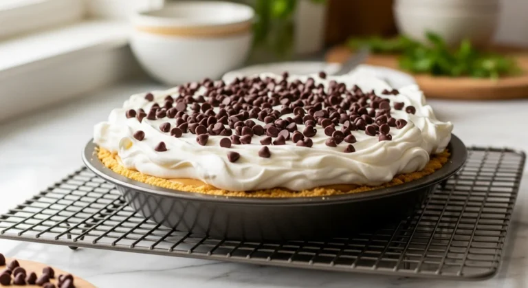 Peanut Butter Chocolate Chip Cream Pie