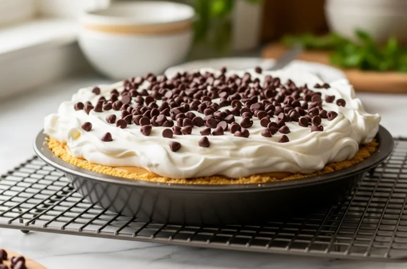 Peanut Butter Chocolate Chip Cream Pie Bliss